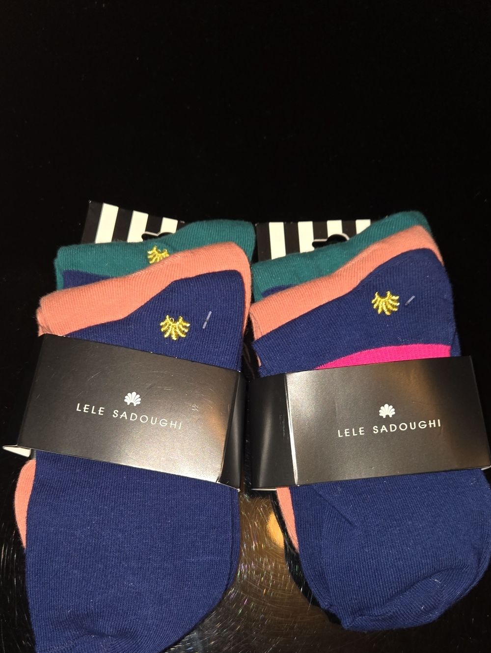 Lele Sadoughi Country Club Ankle Socks
